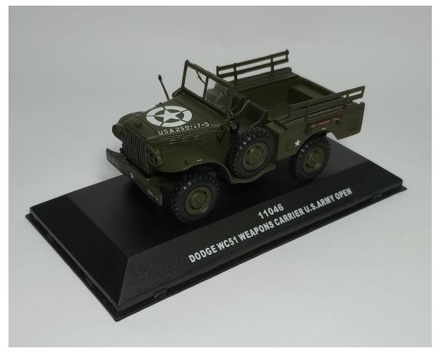 DODGE WC51 WEAPONS CARRIER U.S.ARMY OPEN