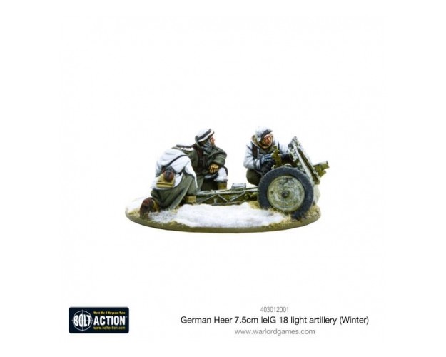 GERMAN HEER 7.5CM LEIG 18 LIGHT ARTILLERY (WINTER)