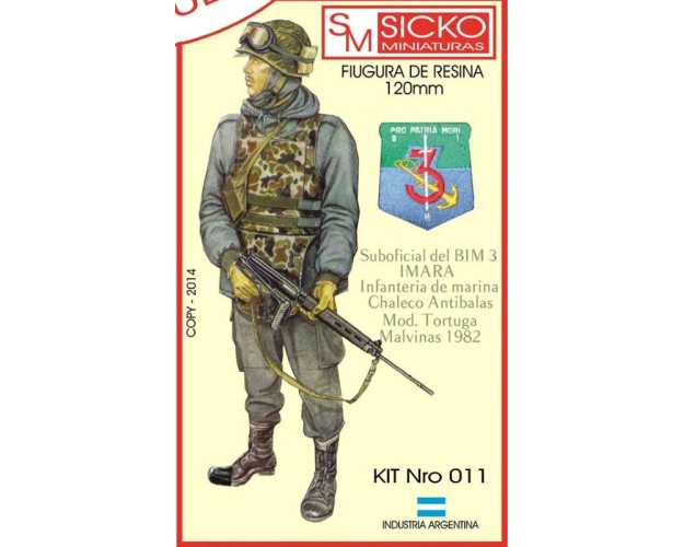 SUBOFICIAL INFANTERÍA DE MARINA - MALVINAS 1982