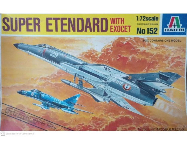 SUPER ETENDARD WITH EXOCET