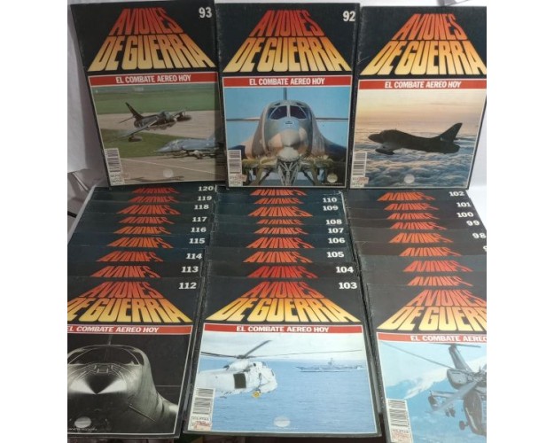 COLECCIÓN COMPLETA "AVIONES DE GUERRA" - 120 FASCÍCULOS