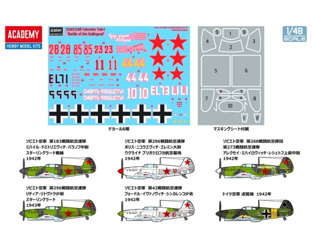 YAKOVLEV YAK-1 "BATTLE OF STALINGRAD"