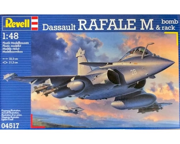 DASSULT RAFALE  M & BOMB RACK