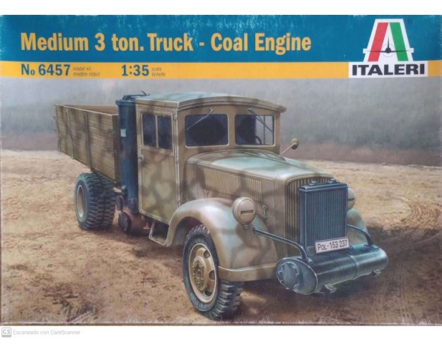 MEDIUM 3 TON.TRUCK - COAL ENGINE