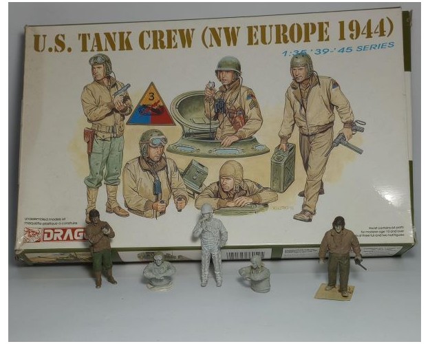 U.S.TANK CREW (NW EIROPE 1944) - ARMADAS