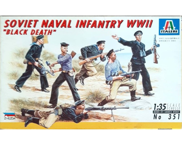 Soviet Naval Infantry WW II "Black Death"