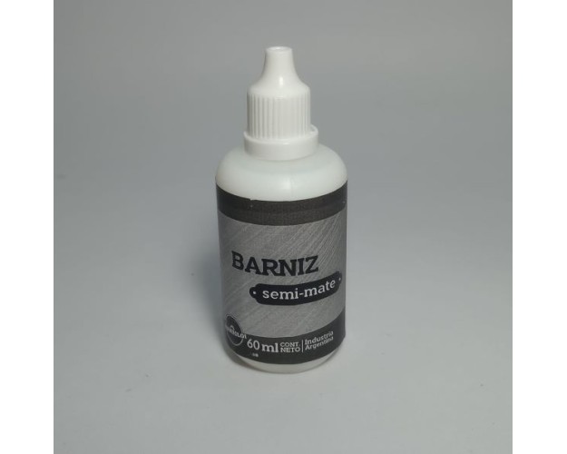 BARNIZ SEMIMATE 60ml ACRÍLICO