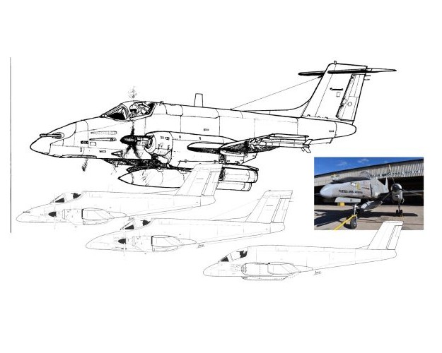 IA-58 PUCARÁ - SERIE FUERZA AÉREA #34