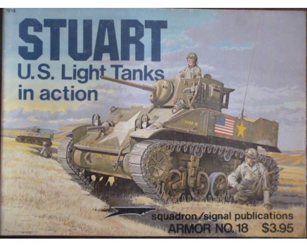 STUART U.S.LIGHT TANKS IN ACTION