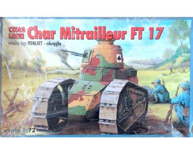 CHAR MITRAILLEUR FT 17