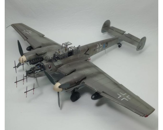 MESSERSCHMITT BF-110G - CAZA NOCTURNO - 1/48