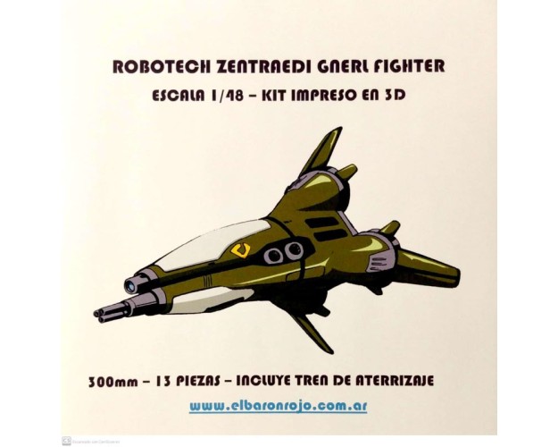 ROBOTECH ZENTRAEDI GNERL FIGHTER