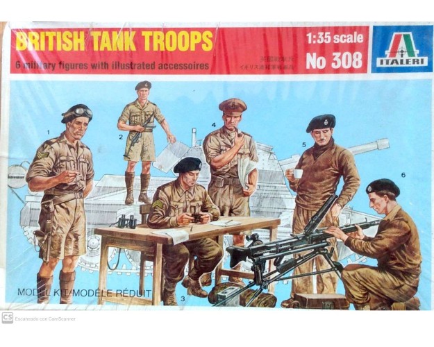 BRITISH TANK TROOPS