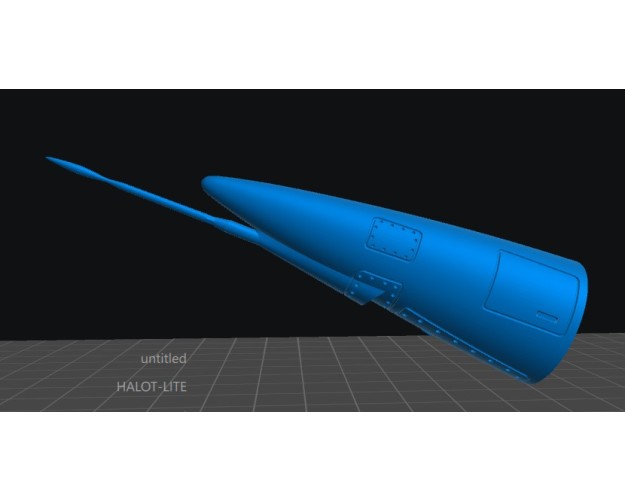 Nariz Dagger p/Kit Academy - Mirage III/V