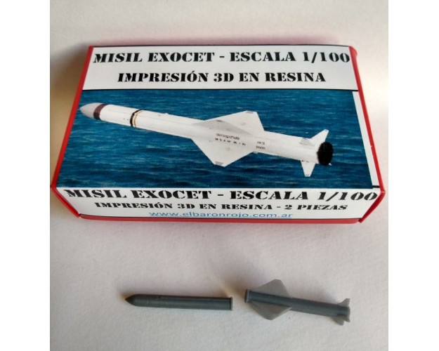 MISIL EXOCET 1/100