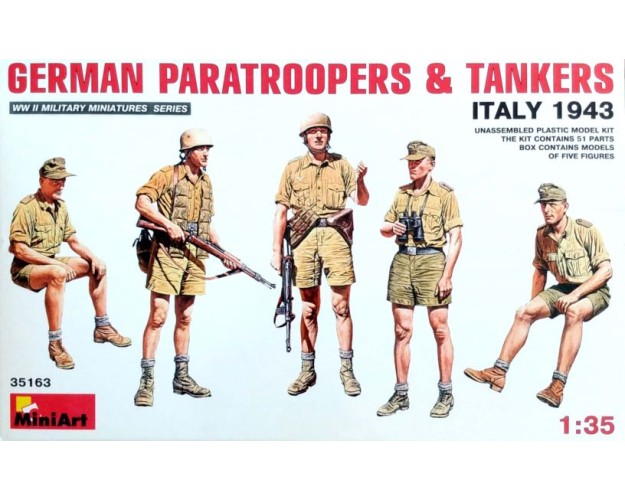 GERMAN PARATROOPERS & TANKERS