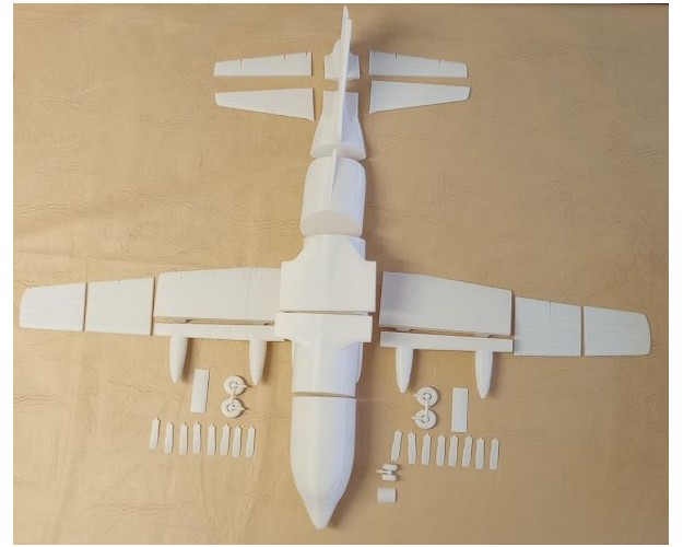 C-130 HERCULES 1/48 IMPRESO 3D