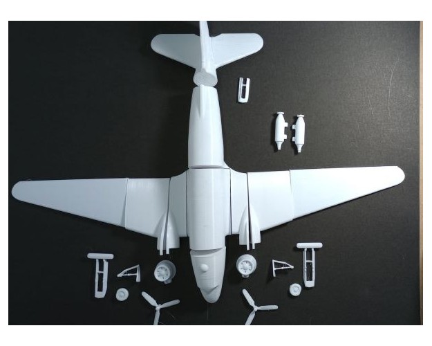 DOUGLAS C-47 - TA-05 "EL MONTAÑÉS" ESCALA 1/72