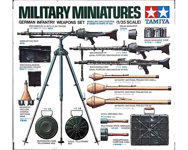 German Infantry Weapons Set