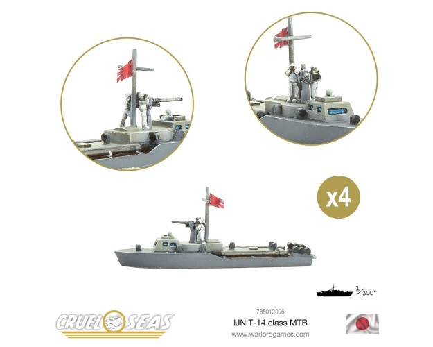 Cruel Seas Japanese T-14 Class MTB