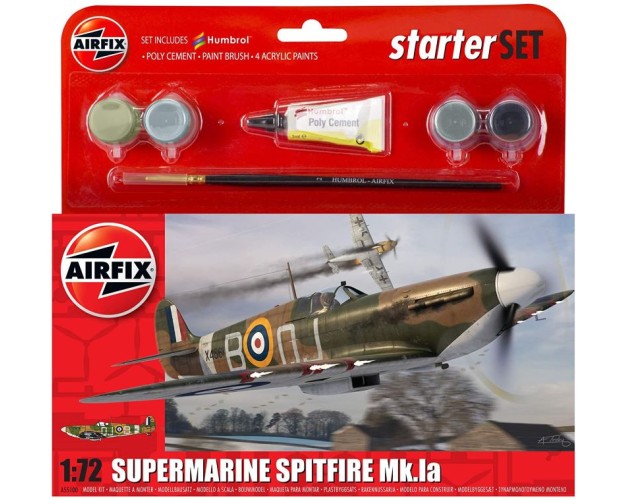 SUPERMARINE SPITFIRE MK.Ia - STARTER SET