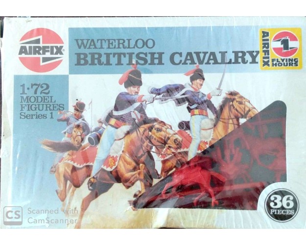 WATERLOO BRITISH CAVALRY