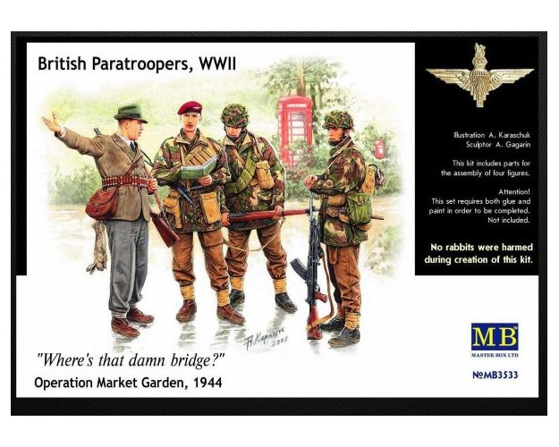 BRITISH PARATROOPERS 1944 - KIT 1 - ARMADAS