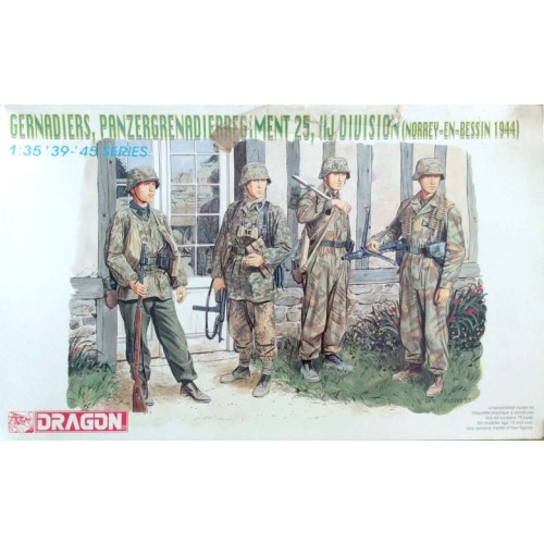 GRENADIERS, PANZERGRENADIERREGIMENT 25, HJ DIVISION