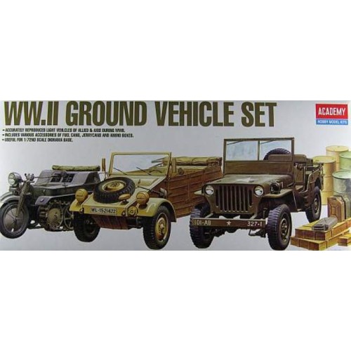 WW.II GROUND VEHICLE SET