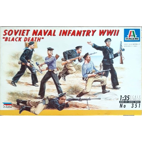 Soviet Naval Infantry WW II "Black Death"