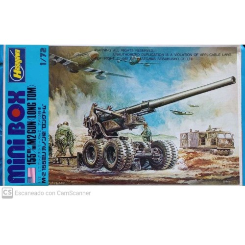 155mm M2 Gun Long Tom