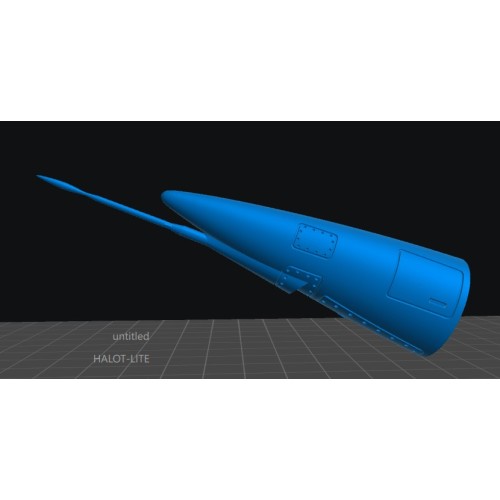 Nariz Dagger p/Kit Italeri/Esci - Mirage III/V