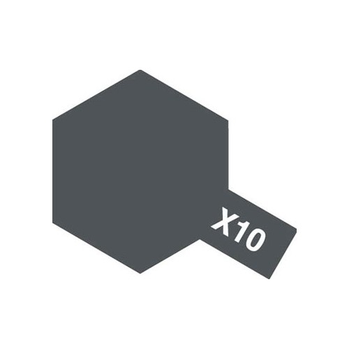 Acrylic X-10 Gun Metal - 23ml