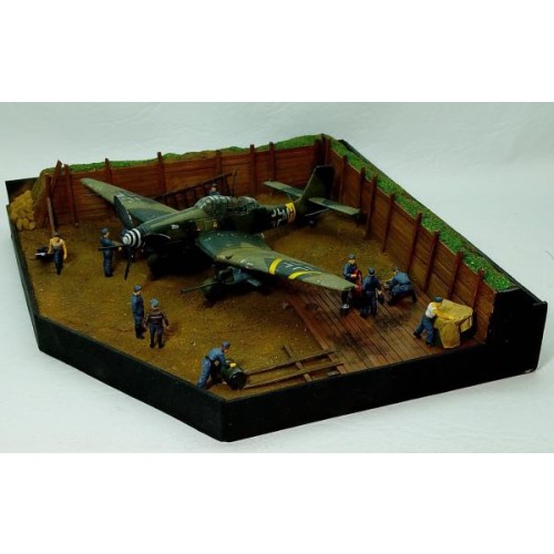 DIORAMA STUKA KANONENVOGEL - 1/72