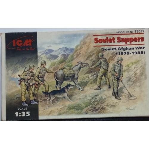 SOVIET SAPPERS - SOVIET-AFGHAN WAR (1979-1988) - ARMADAS