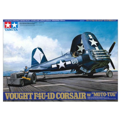 1/48 F4U-1D Corsair w/ 'Moto-Tug' (TRACTOR)