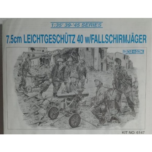 7,5cm LEICHTGESCHÜTZ 40 w/FALLSCHIRMJÄGER - ARMADAS