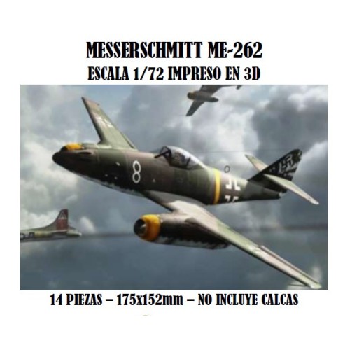 MESSERSCHMITT ME-262 3D