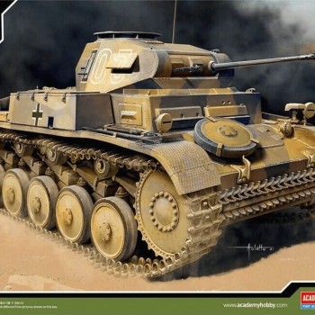 GERMAN PANZER II AUSF.F "NORTH AFRICA"