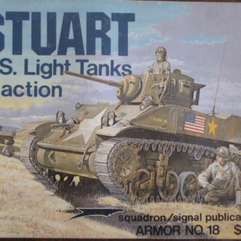 STUART U.S.LIGHT TANKS IN ACTION