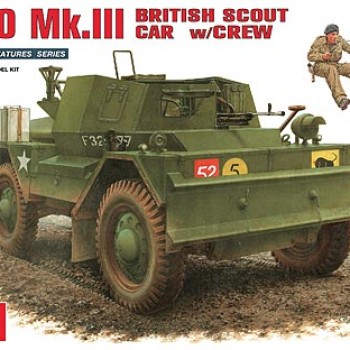 DINGO MK.III BRITISH SCOUT CAR W/CREW