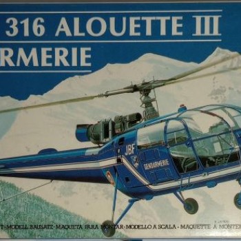 SA 316 ALOUETTE III GENDARMERIE