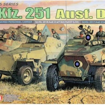 Sd.Kfz.251 Ausf.D 3 en 1