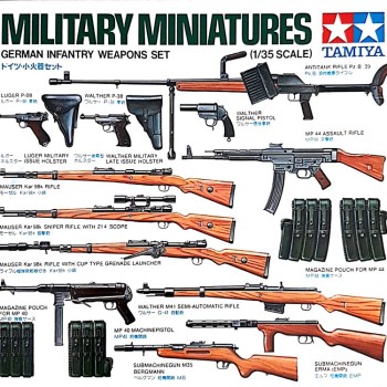 German Infantry Weapons Set