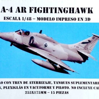 A-4 AR FIGHTINGHAWK 1/48 IMPRESO 3D