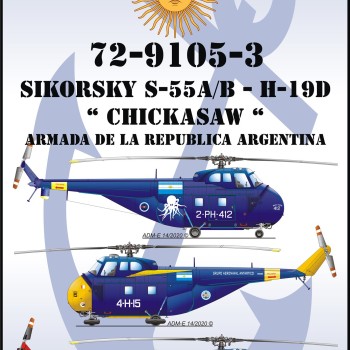 SIKORSKY S-55 A/B-H-19D CHICKASAW - A.R.A.